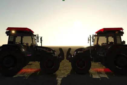 Трактор New Holland TD110D для Farming Simulator 25 — 3