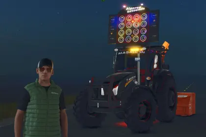 Трактор New Holland TD110D для Farming Simulator 25 — 5