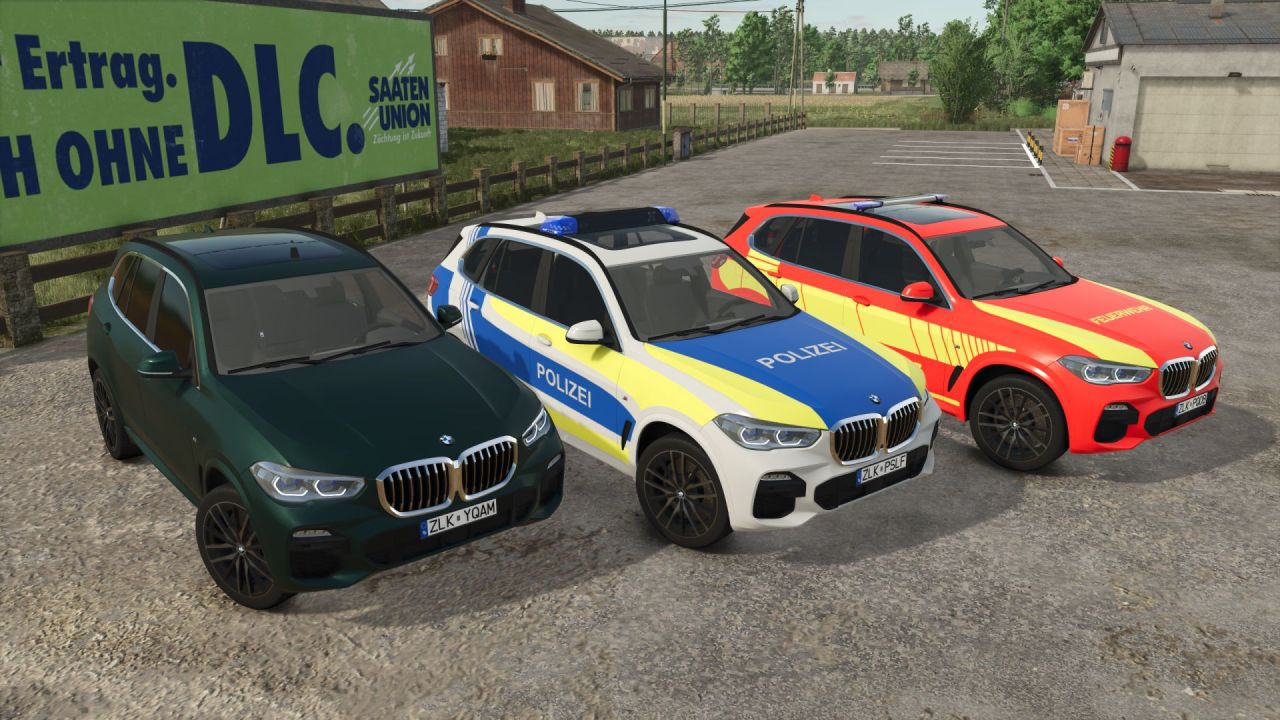 Автомобіль BMW X5M для Farming Simulator 25