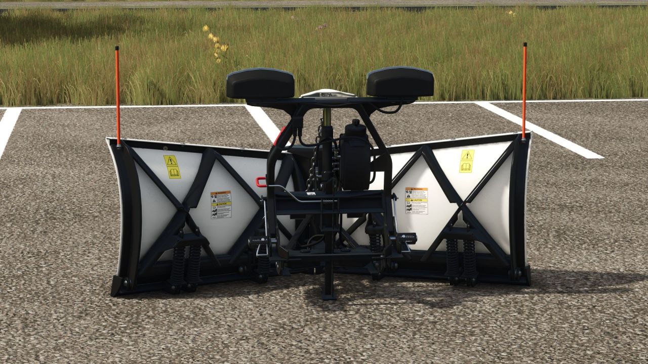 Efficient Snow Plow FisherV — for Farming Simulator 25 - Screenshots