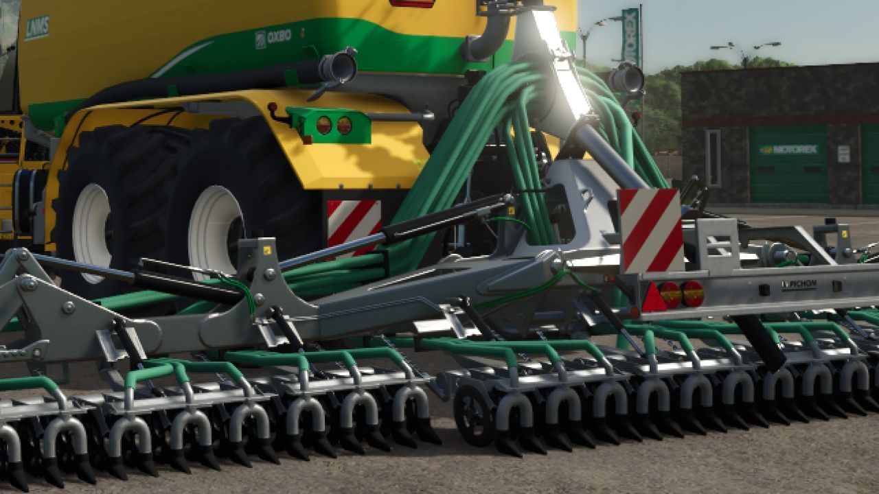 Розкидач гною Pichon SD12 для Farming Simulator 25