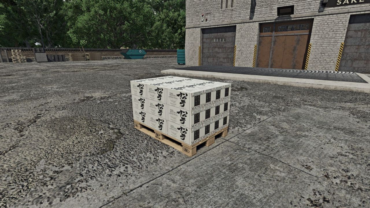 Броварня японського саке та віскі для Farming Simulator 25