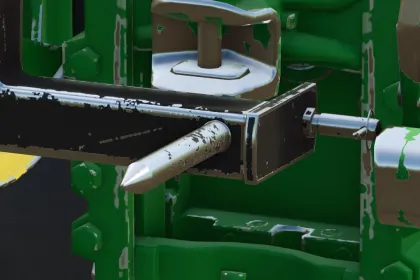 Міцні Вила Bobcat 3 Point Bale Fork (Rust Edition) для Тюків у Farming Simulator 25