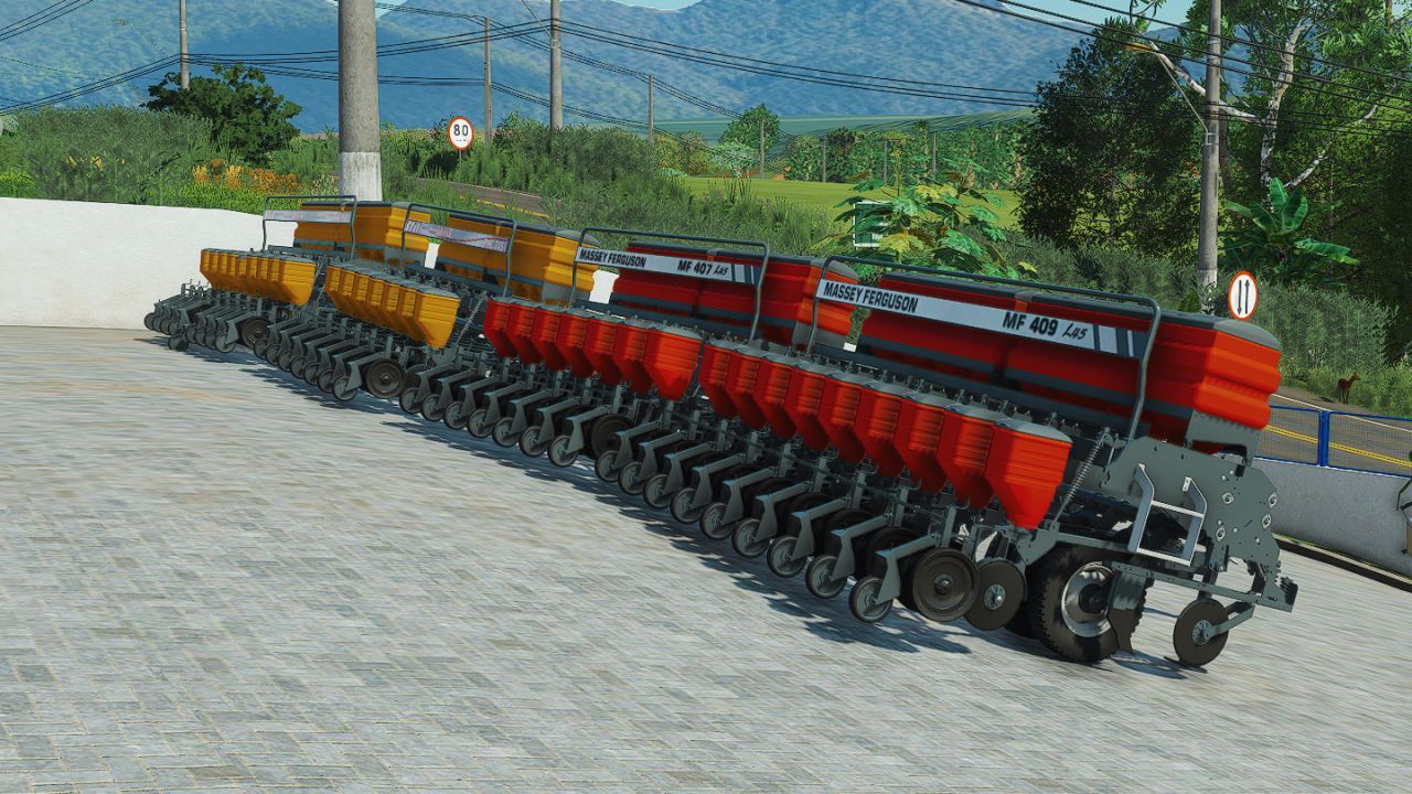 Сівалка Massey Ferguson 409-407 для Farming Simulator 22