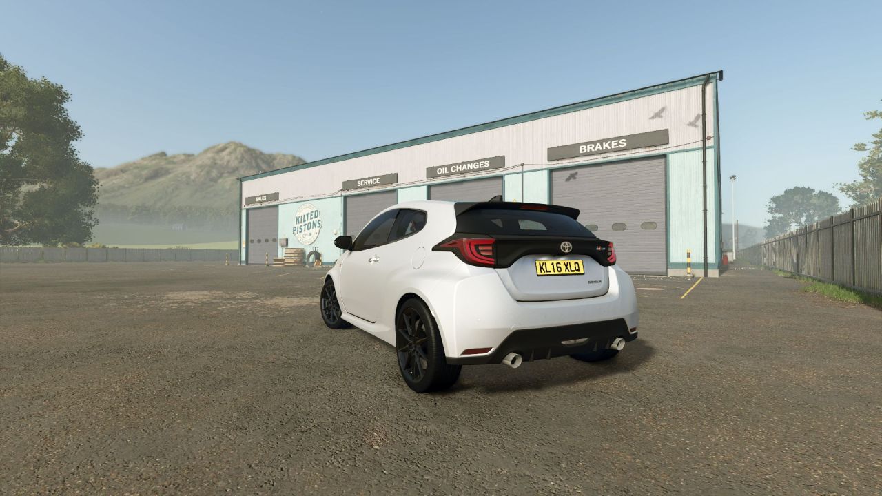 Автомобіль Toyota Yaris GR 2021 для Farming Simulator 25