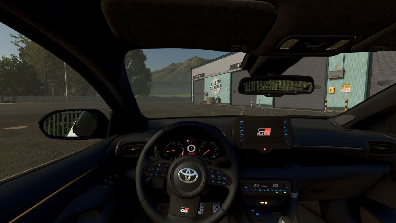 Автомобіль Toyota Yaris GR 2021 для Farming Simulator 25