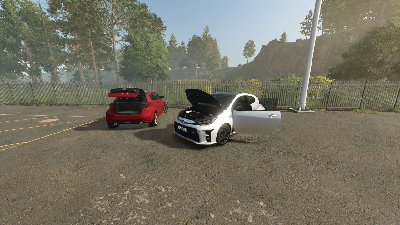 Автомобіль Toyota Yaris GR 2021 для Farming Simulator 25
