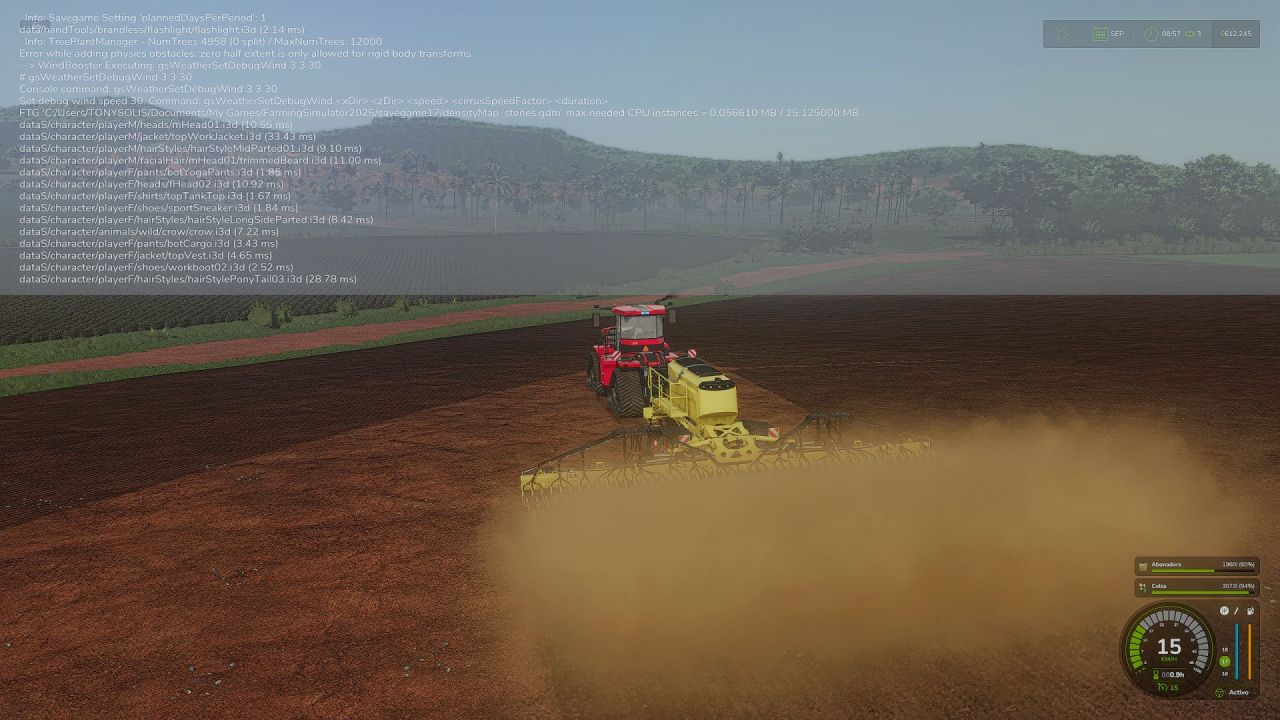 Сівалка BEDNAR Efecta CE 12000 LSE для Farming Simulator 25