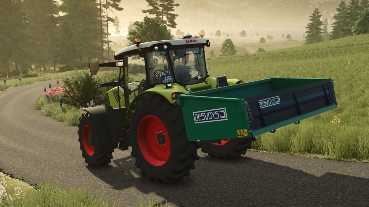 Бункер Desvoys навісний 3-точковий для Farming Simulator 25
