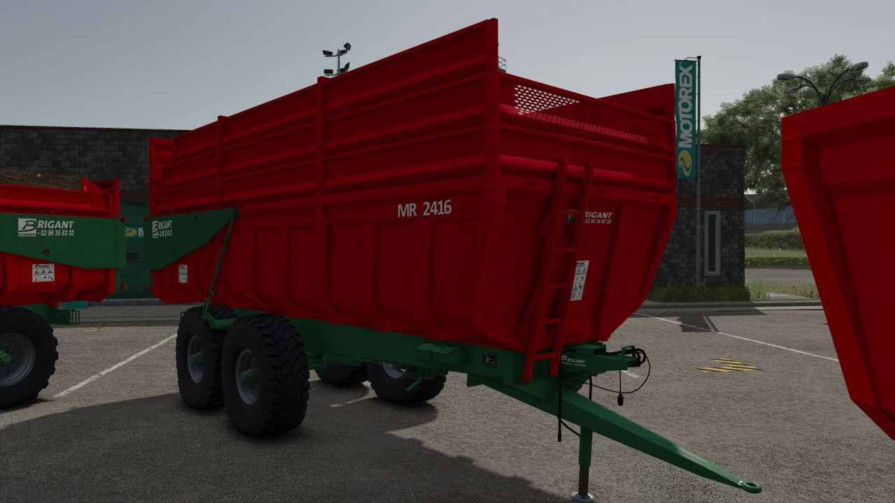 Причіп Brigant MR2416 для Farming Simulator 25