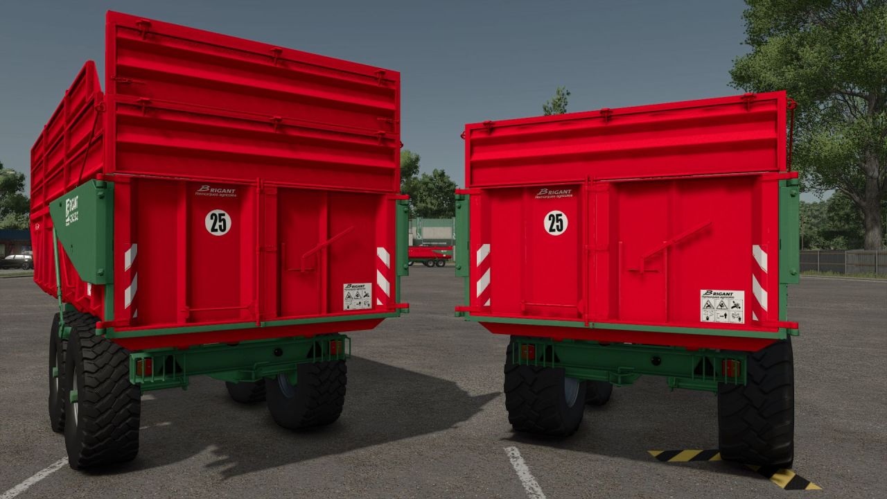 Причіп Brigant MR2416 для Farming Simulator 25