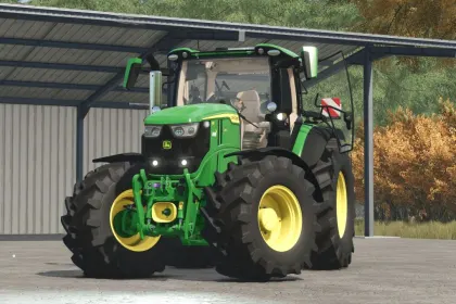 Потужний John Deere 6R 230-250 XTRA LARGE — Преміум Трактор для FS25 — 1