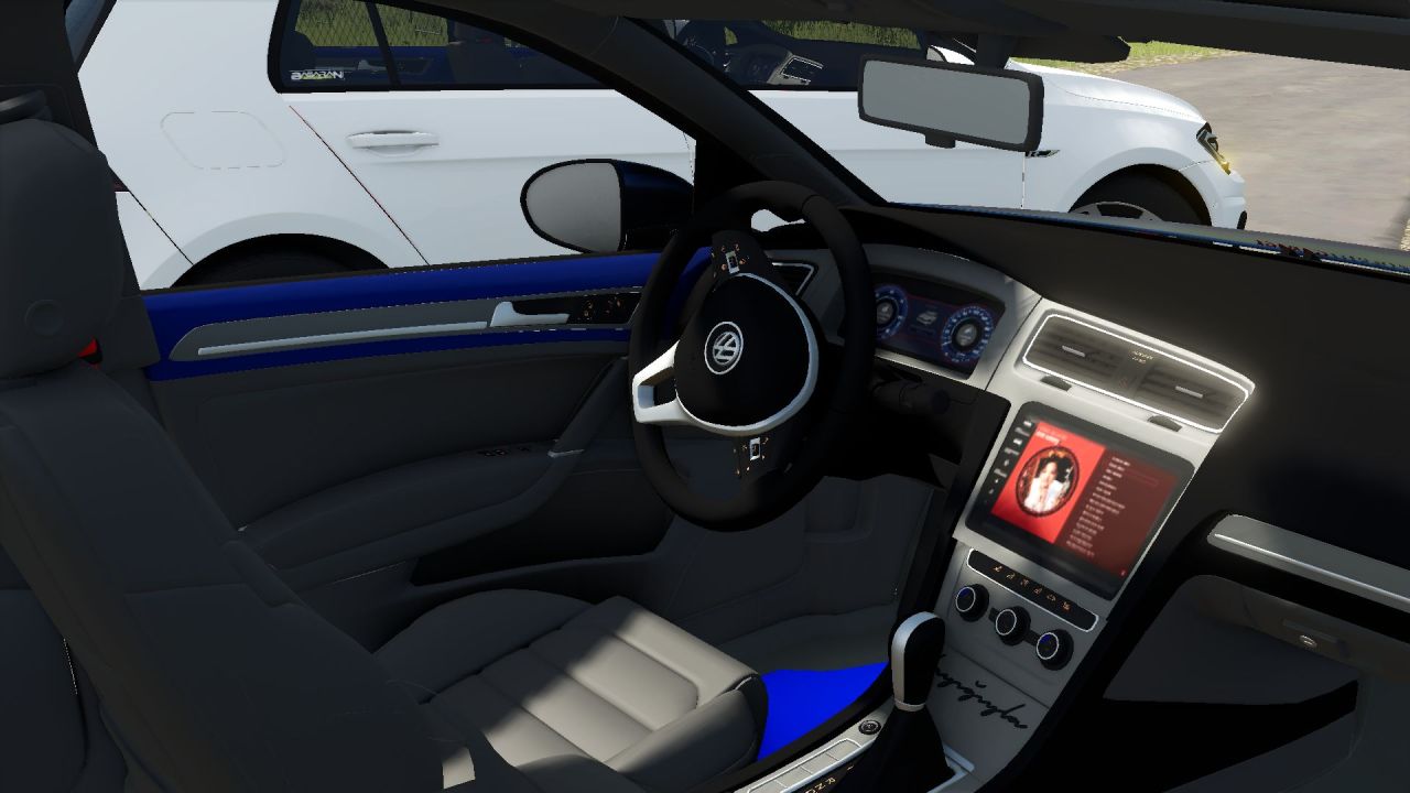 Автомобіль Volkswagen Golf 7 sade для Farming Simulator 25