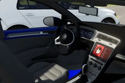 Автомобіль Volkswagen Golf 7 sade для Farming Simulator 25 — 3