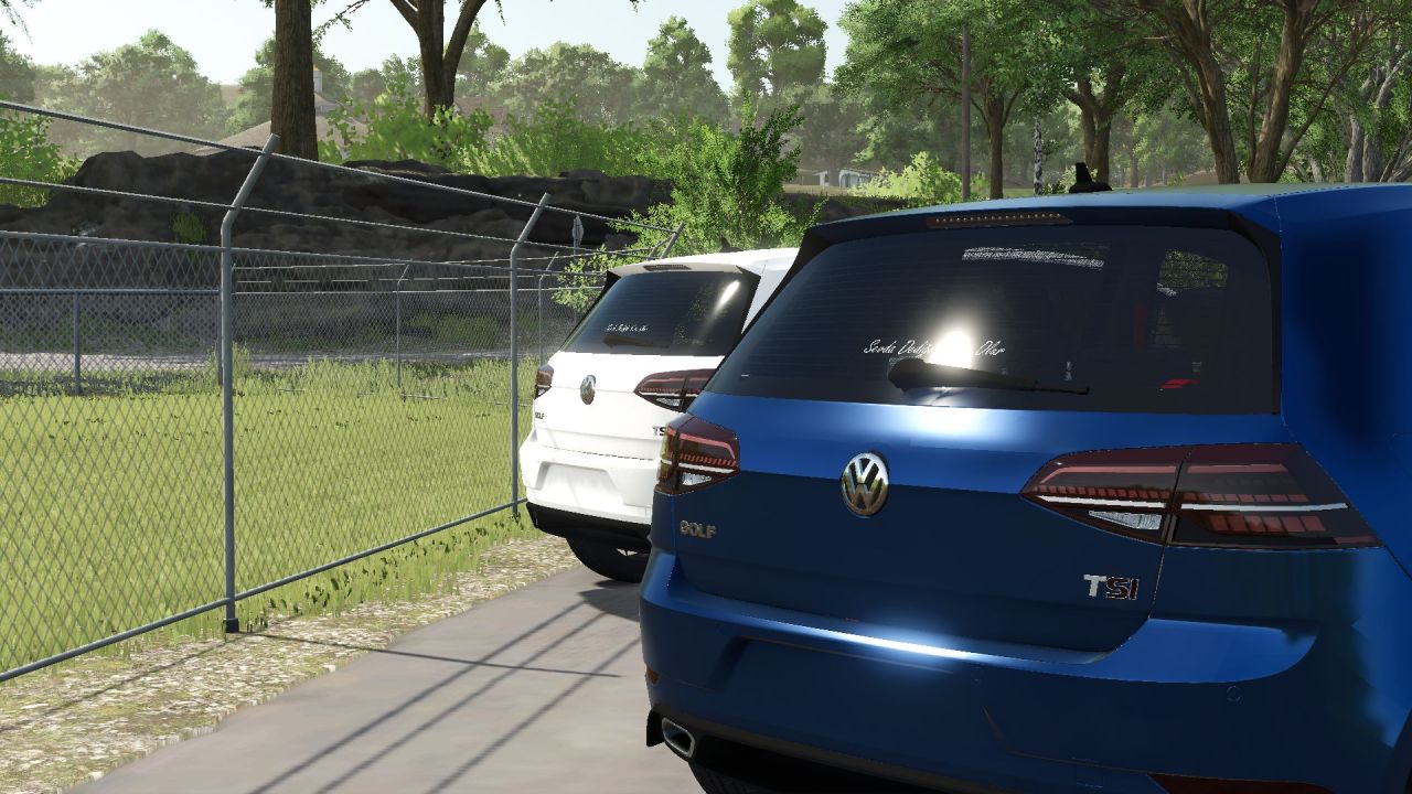 Автомобіль Volkswagen Golf 7 sade для Farming Simulator 25