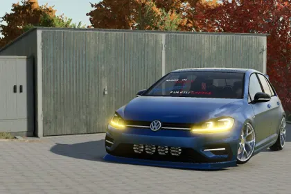 Автомобіль Volkswagen Golf 7 для Farming Simulator 25 — 1