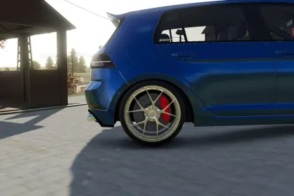 Автомобіль Volkswagen Golf 7 для Farming Simulator 25 — 3