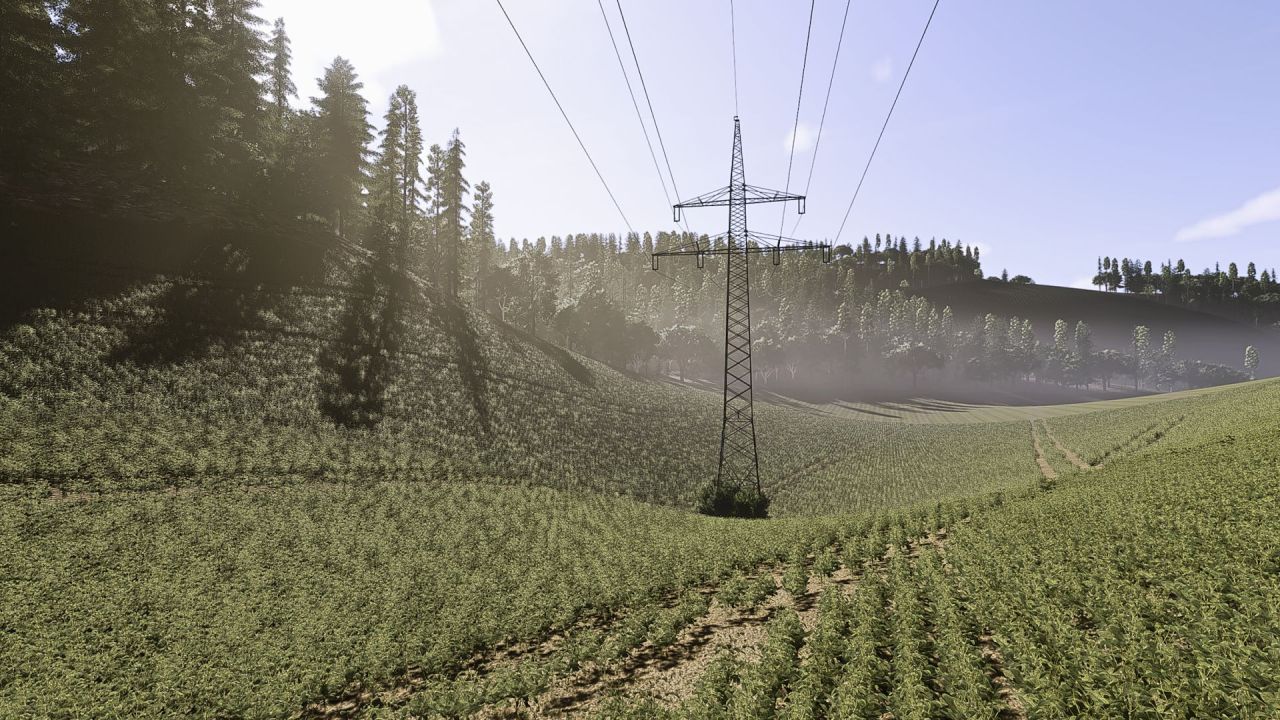 Карта Sickinger-Höhe Rheinland-Pfalz для Farming Simulator 25