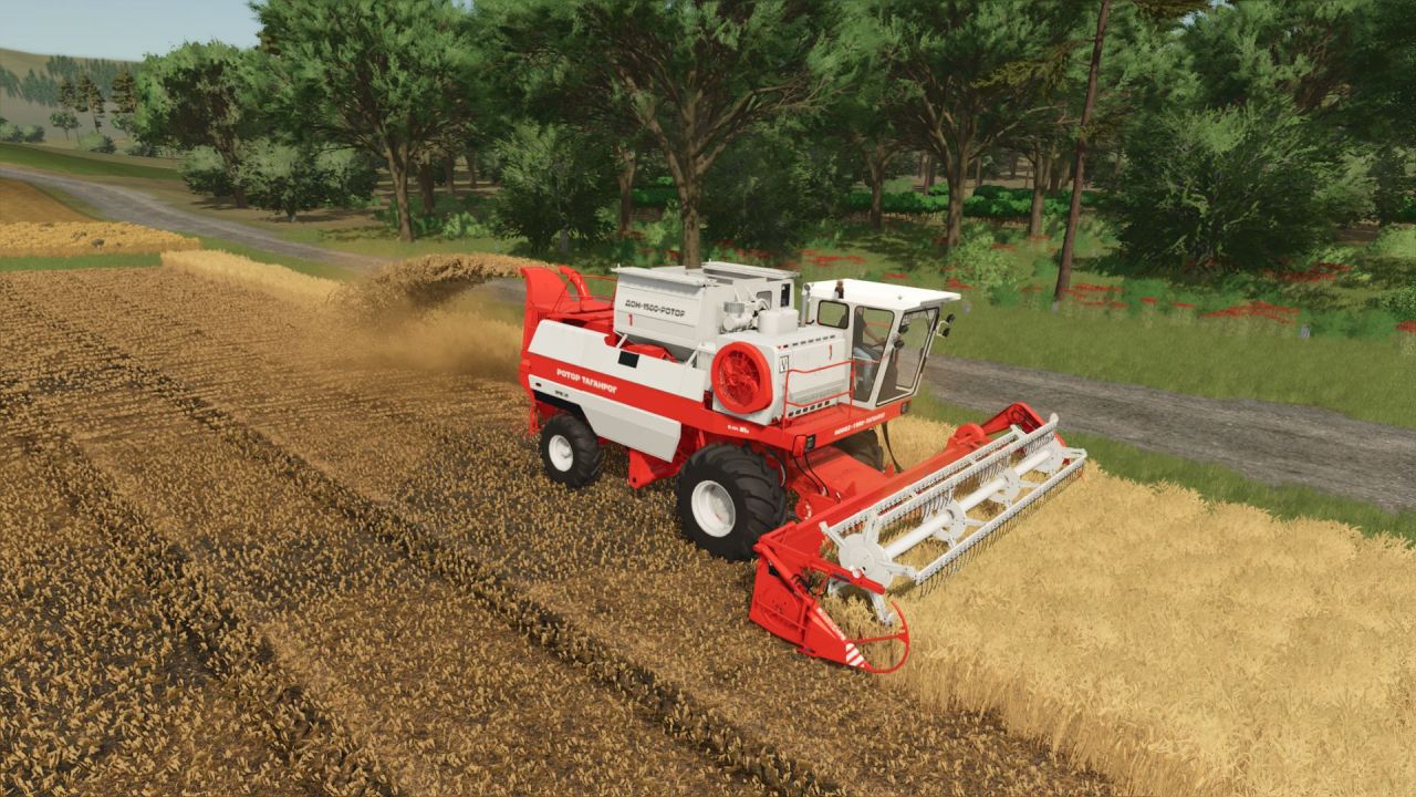 Кормозбирач KTR-10 Don Rotor для Farming Simulator 25