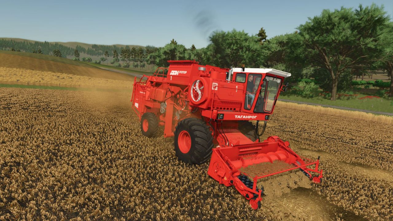 Кормозбирач KTR-10 Don Rotor для Farming Simulator 25