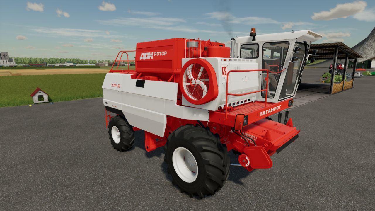 Кормозбирач KTR-10 Don Rotor для Farming Simulator 25