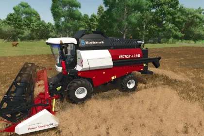 Комбайн Rostselmash Vector 420/425 для Farming Simulator 25 — 1