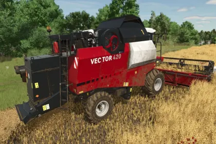 Комбайн Rostselmash Vector 420/425 для Farming Simulator 25 — 2