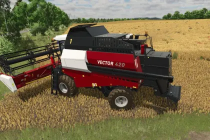 Комбайн Rostselmash Vector 420/425 для Farming Simulator 25 — 5