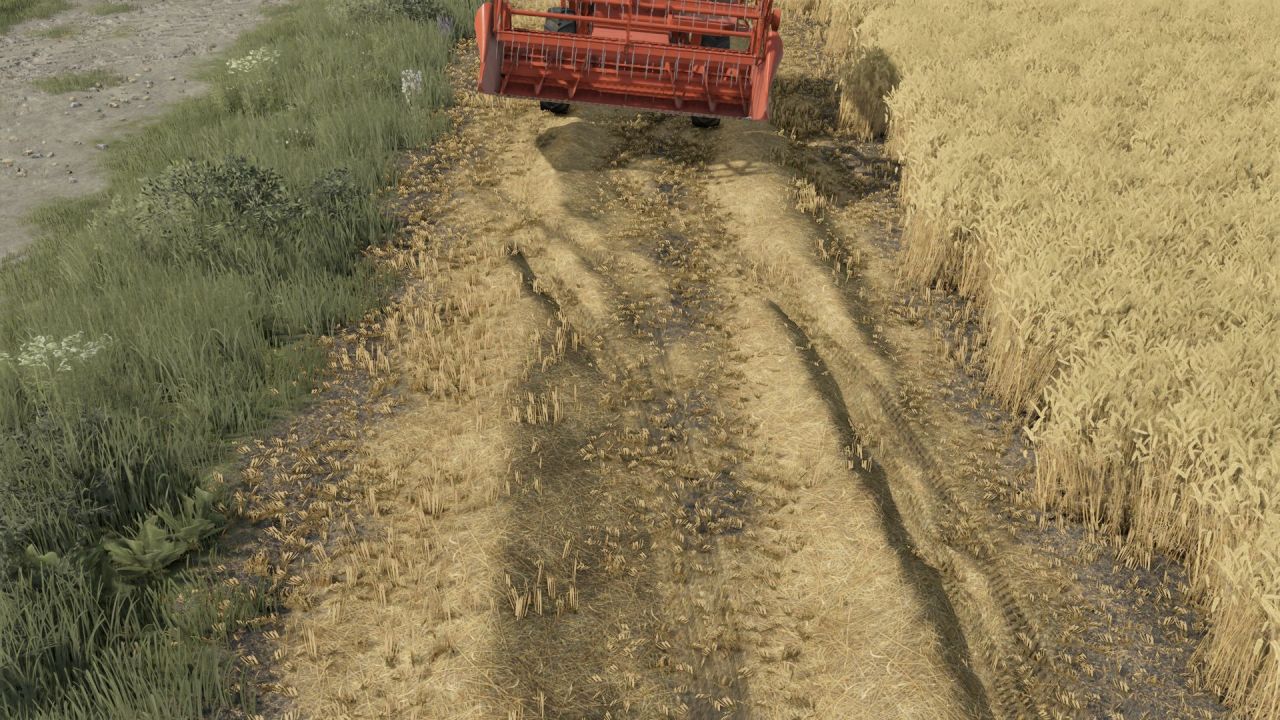 Скрипт повторного використання соломи комбайна для Farming Simulator 25