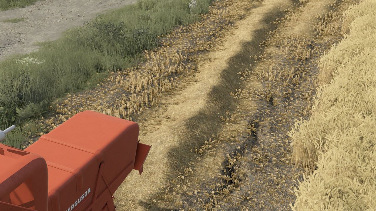 Скрипт повторного використання соломи комбайна для Farming Simulator 25