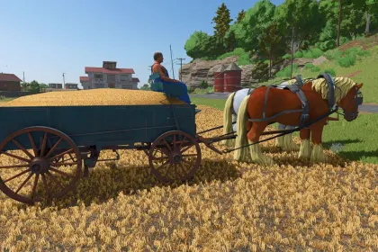 Пак тяглових тварин для Farming Simulator 25