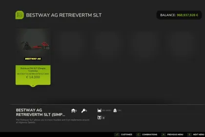 Retriever™ SLT для Farming Simulator 25 — 2