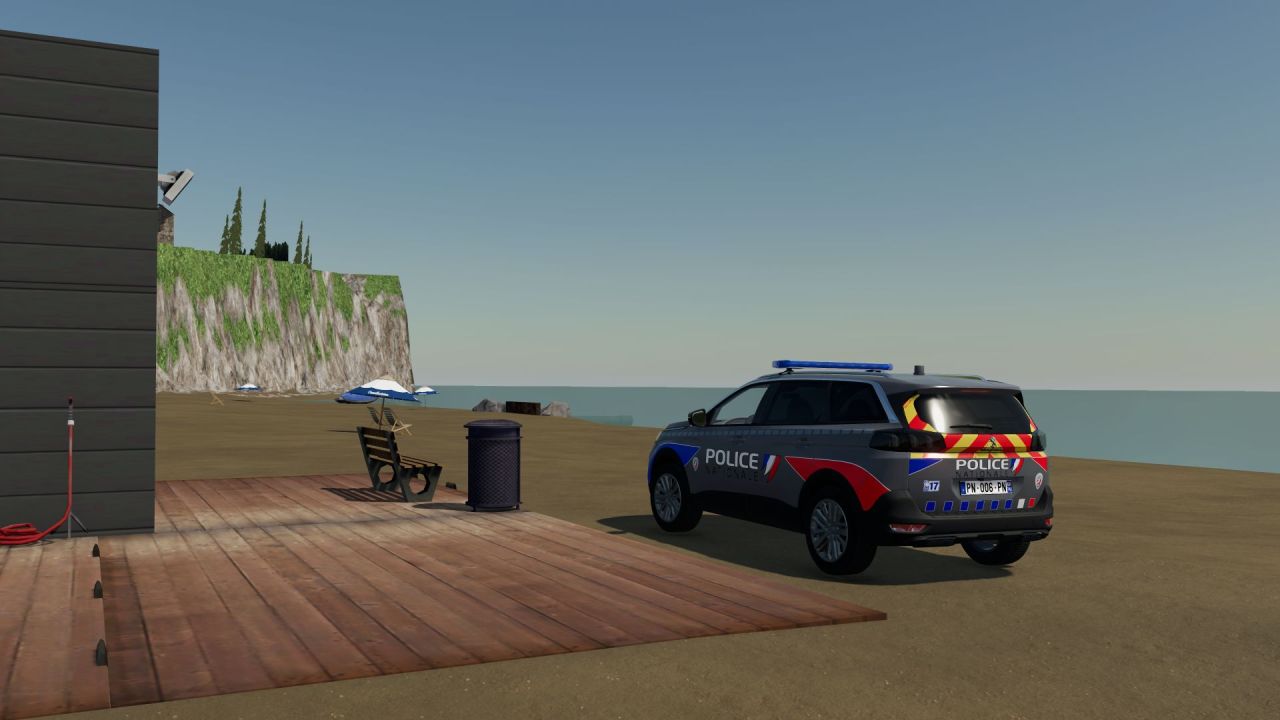 Автомобіль Peugeot 5008 2020 PN для Farming Simulator 22