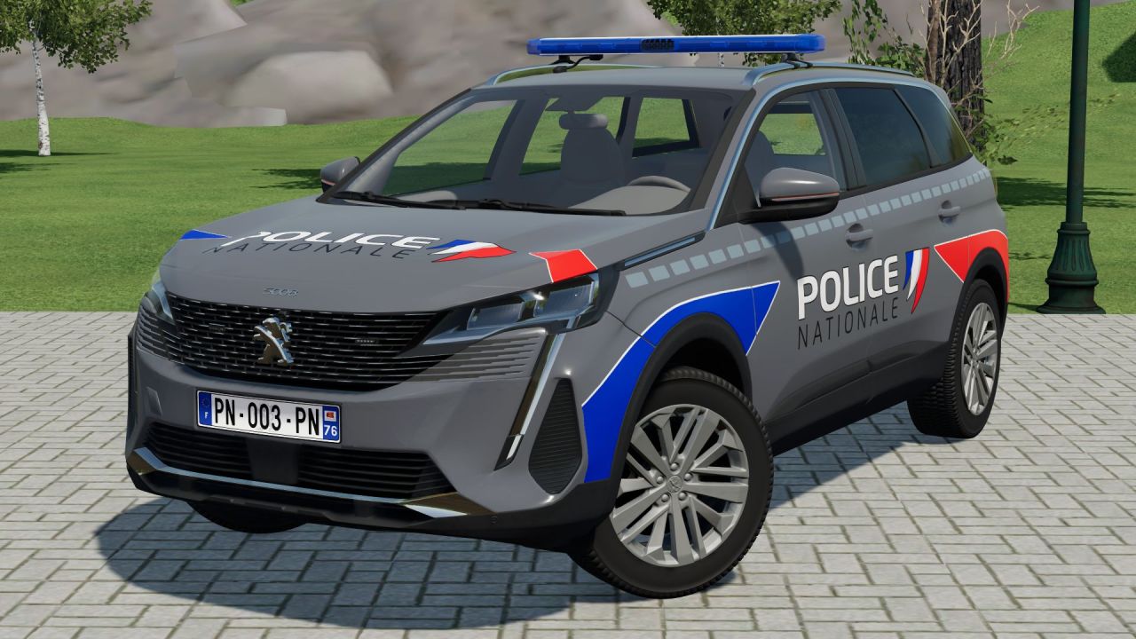 Автомобіль Peugeot 5008 2020 PN для Farming Simulator 22