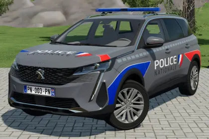Автомобіль Peugeot 5008 2020 PN для Farming Simulator 22 — 3