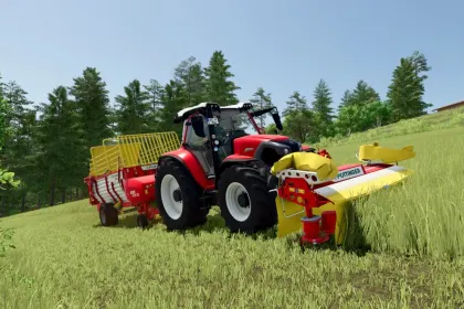 Косарка Pöttinger NOVAALPIN Pack для Farming Simulator 25 — 3