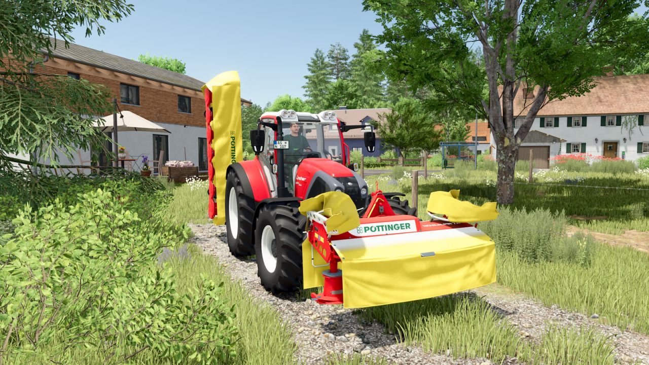 Косарка Pöttinger NOVAALPIN Pack для Farming Simulator 25