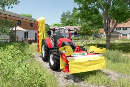 Косарка Pöttinger NOVAALPIN Pack для Farming Simulator 25 — 5