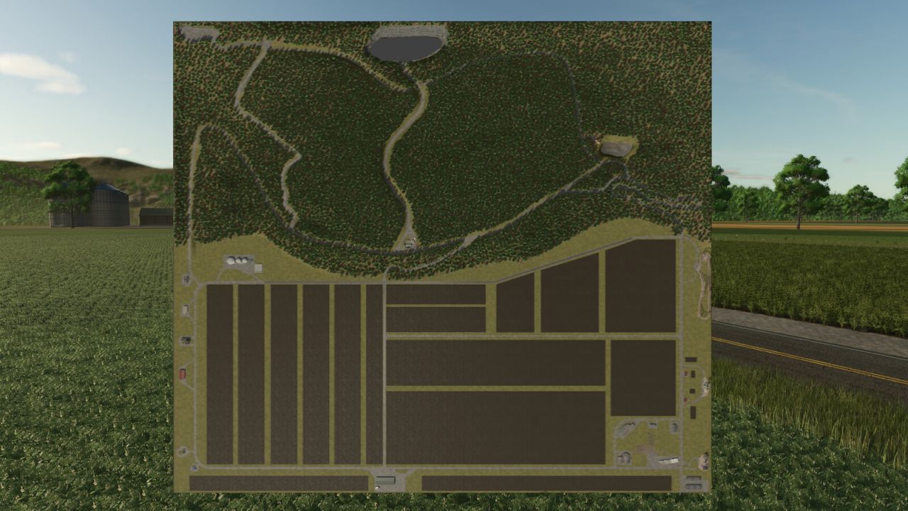 Карта Deadwood The Next Chapter для Farming Simulator 25