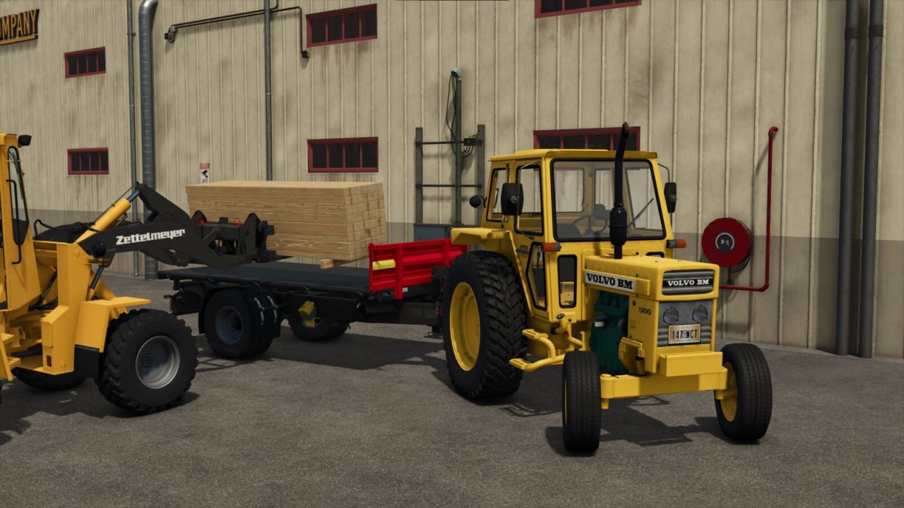 Traktor Volvo BM T500/22xx Series für Farming Simulator 25