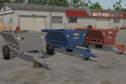 Rozrzutnik nawozów Lizard N 009/0-2 "Piast" do Farming Simulator 25