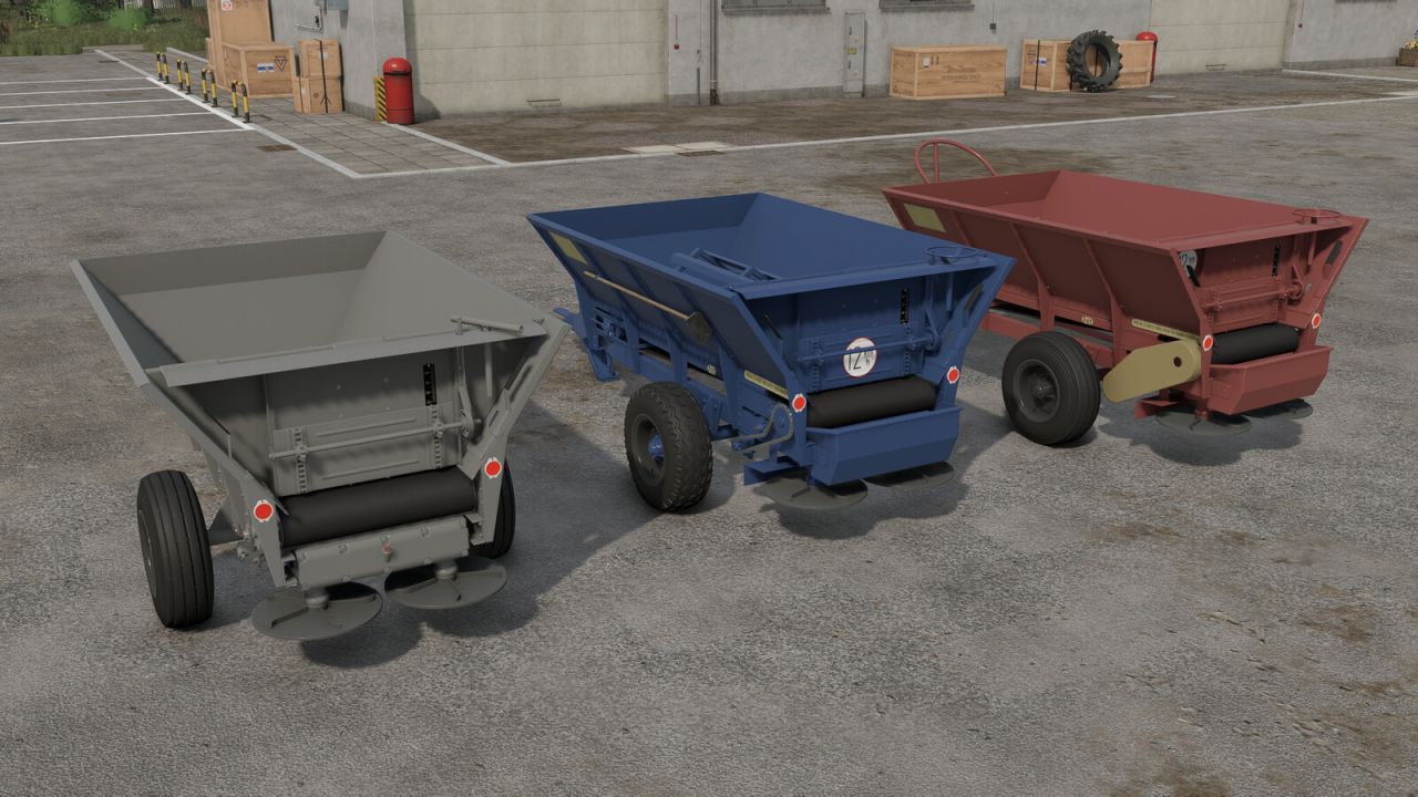 Розкидач добрив Lizard N 009/0-2 "Piast" для Farming Simulator 25