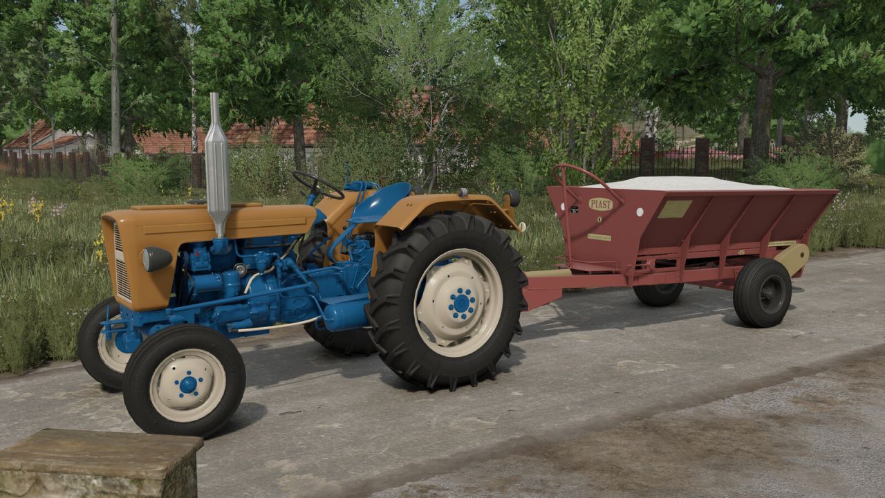 Розкидач добрив Lizard N 009/0-2 "Piast" для Farming Simulator 25