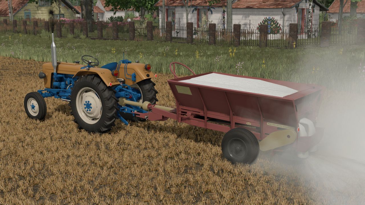 Розкидач добрив Lizard N 009/0-2 "Piast" для Farming Simulator 25