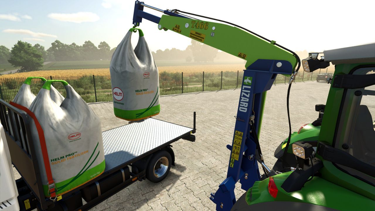 Lader Lizard T466 für Farming Simulator 25