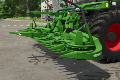 Nagłówki do zbioru paszy Fendt do Farming Simulator 25