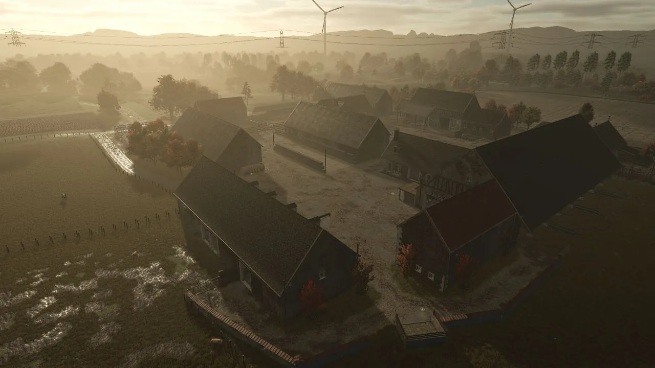 Atmosferyczna Francuska Mapa Les Grandes Chaumes (MA7 Edition) do Farming Simulator 25