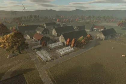 Atmosferyczna Francuska Mapa Les Grandes Chaumes (MA7 Edition) do Farming Simulator 25 — 4