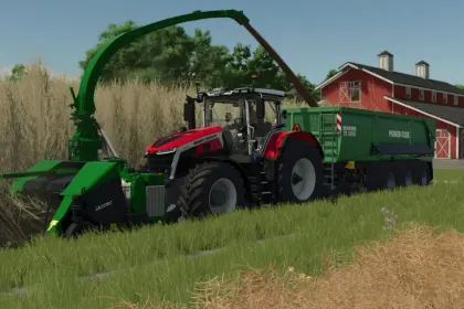 Kombajn do zbioru paszy New Holland 130FB do Farming Simulator 25
