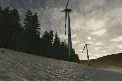 Turbina wiatrowa do Farming Simulator 25
